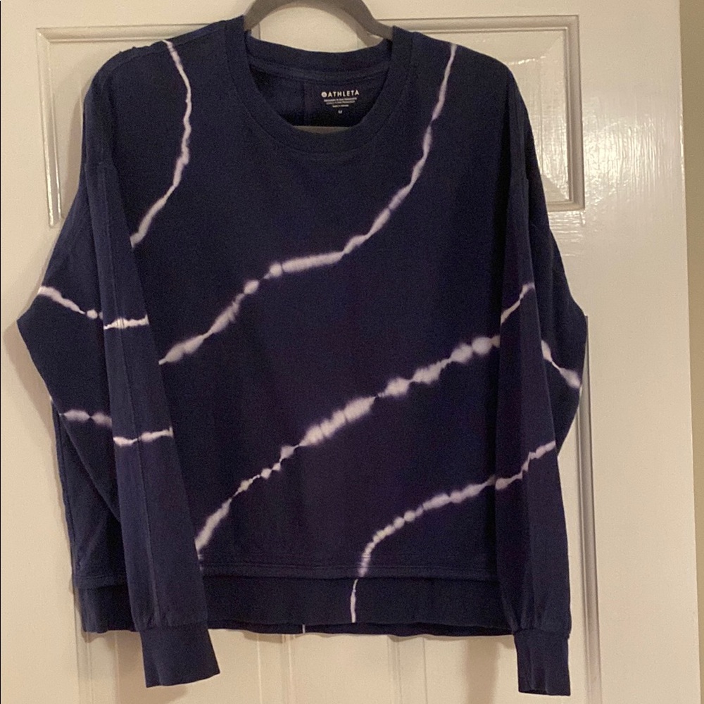 Athleta tie-dye sweatshirt
